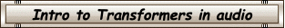 Intro to Transformers in audio